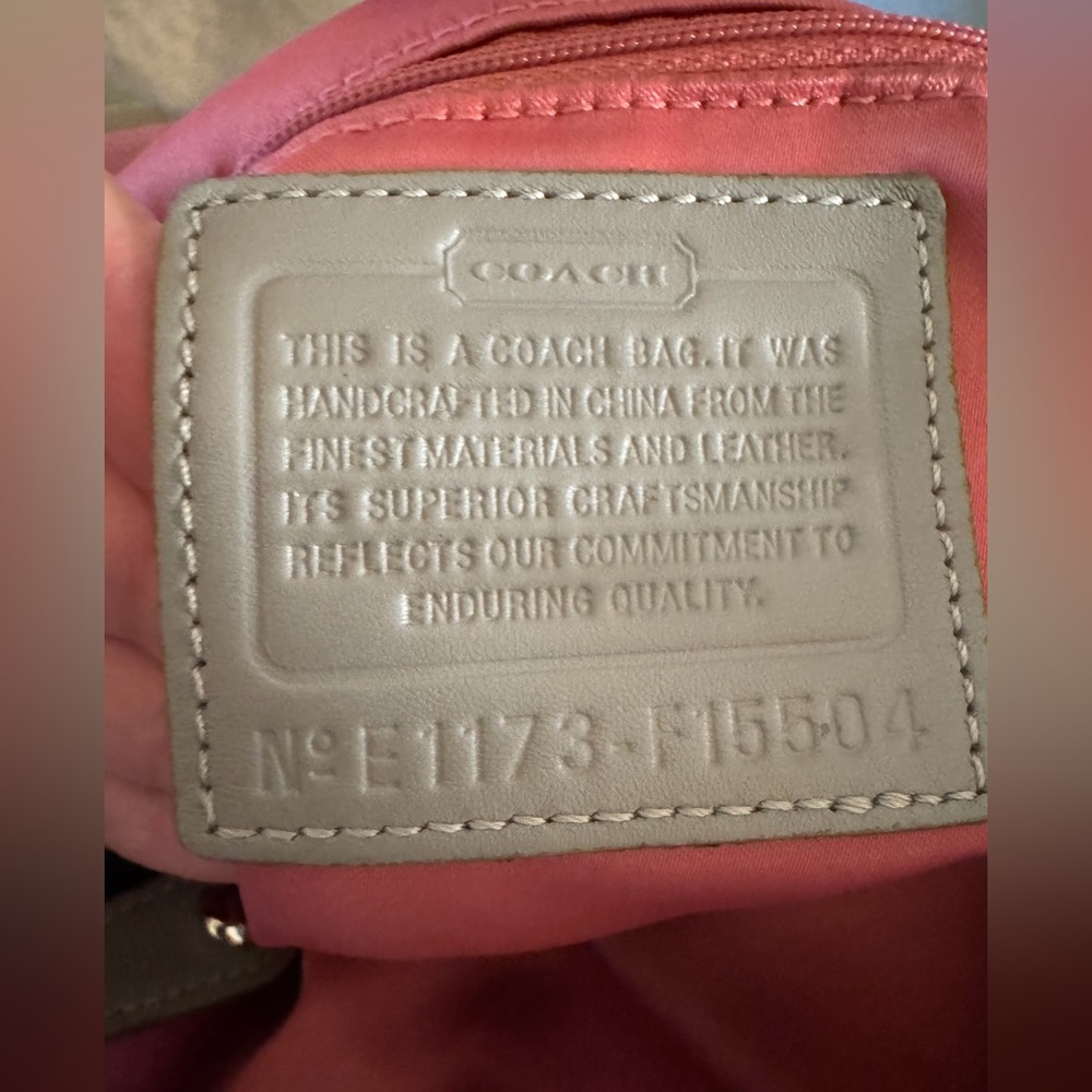 Coach Ashley Multicolor Signature Tote - Picture 5 of 9